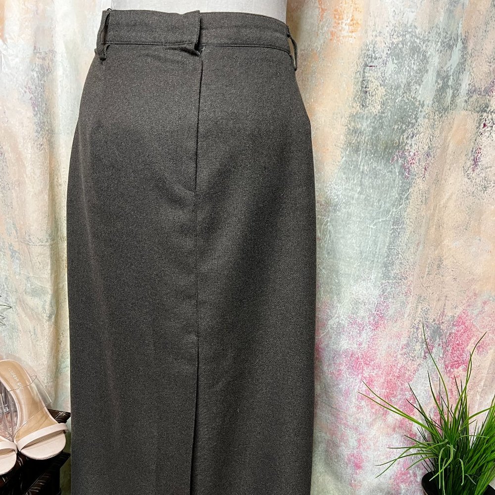 VTGπ Bavarian Loden Pencil Skirt with long Slit
